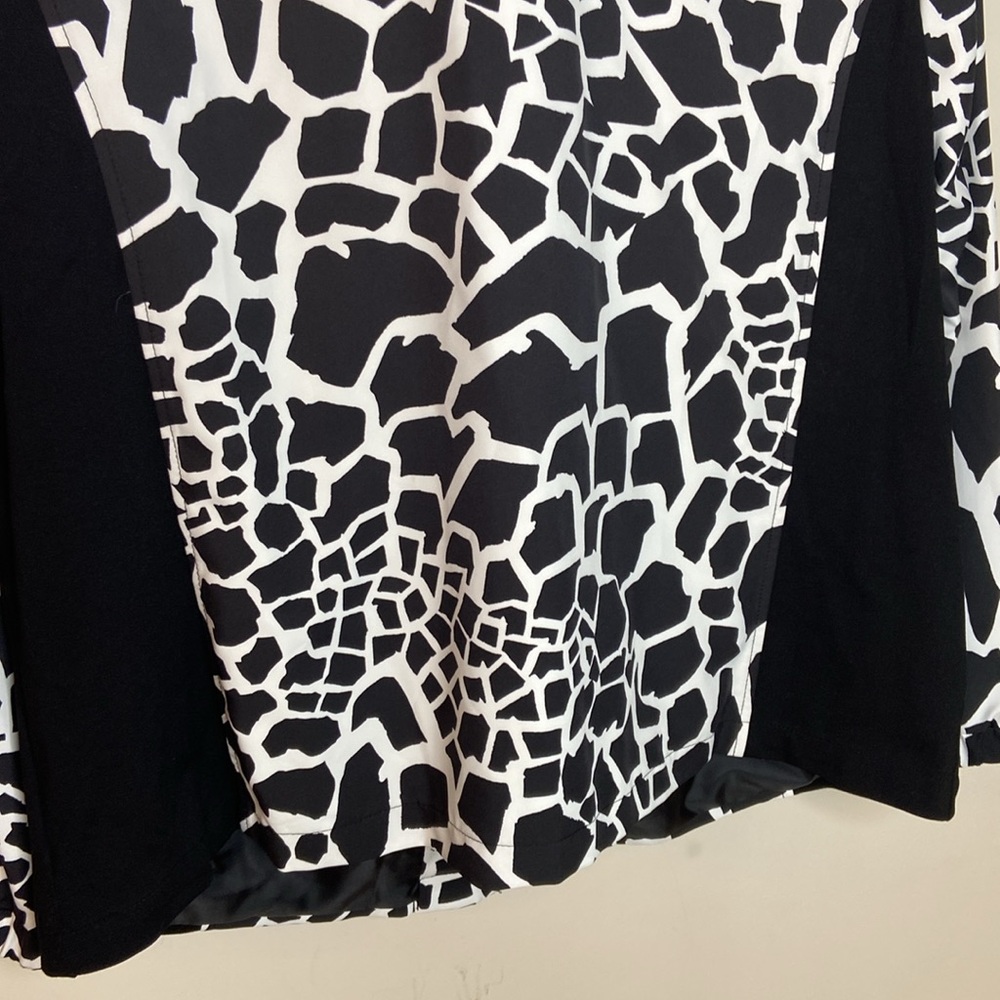 ALIA Abstract Print Lightweight Spring Jacket - Picture 13 of 14